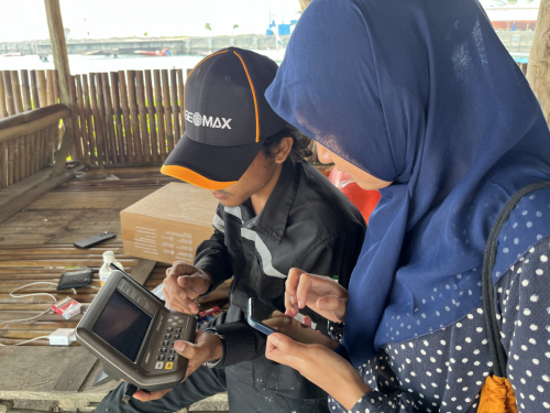 Field measurement at Marina Jambu