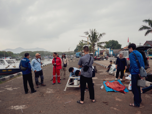 Field measurement at Anyer